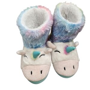 Totes Unicorn Bootie Slippers Size 13-1